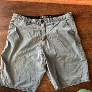 Billabong Men's Gray Flat Front Shorts